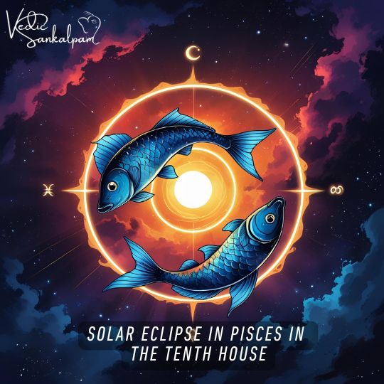 Solar Eclipse in Pisces in the Tenth House