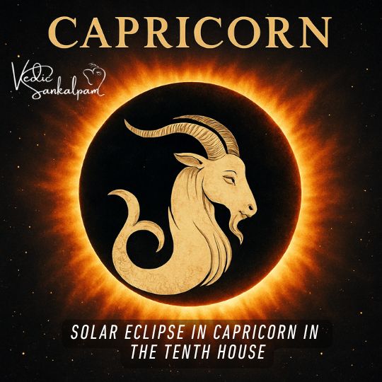 Solar Eclipse in Capricorn in the Tenth House