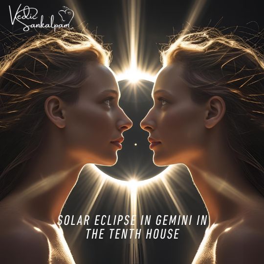 Solar Eclipse in Gemini in the Tenth House