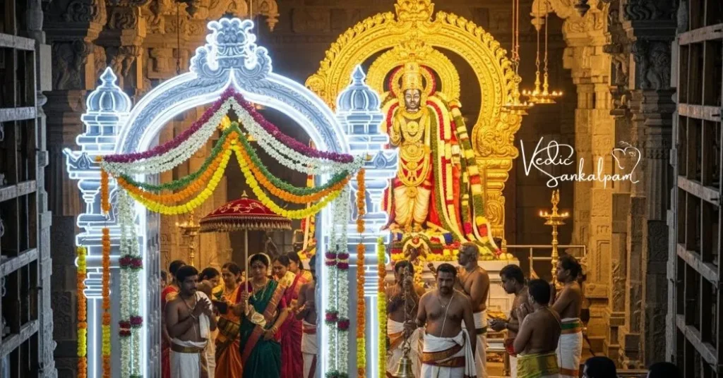 वैकुंठ एकादशी व्रत विधि, पूजा प्रक्रिया, महत्व और शुभ मुहूर्त की संपूर्ण जानकारी। जानें कैसे मिलती है मोक्ष की प्राप्ति और वैकुंठ धाम का मार्ग।